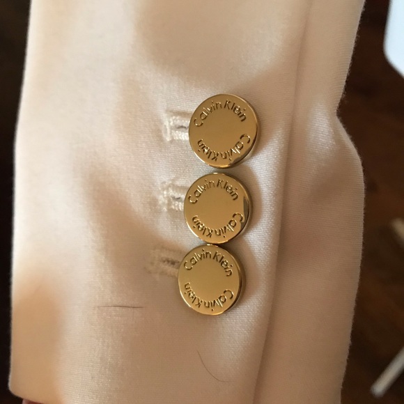 NWT Calvin Klein white suit jacket/blazer - Picture 4 of 6